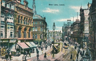 Boar Lane, Leeds, c1905 av Unbekannt
