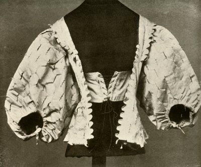 Bod av hvit sateng skåret og rosa, c1620-1640, 1937. av Unbekannt