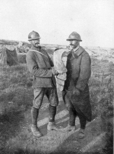 Kroppsrustning til de tyske Sturmtruppen Storm Troops, Verdun, 1917, 1926 av Unbekannt