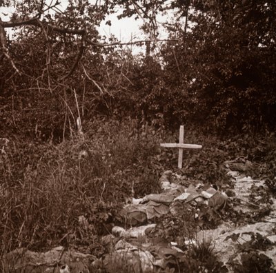 Kropp av tysk soldat, Ablain-Saint-Nazaire, Nord-Frankrike, c1914-c1918. av Unbekannt