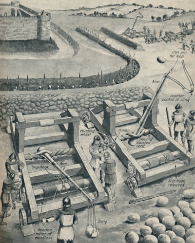 Bombardere et fort i Saxon Times, c1934 av Unbekannt