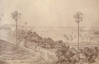 Bombay Harbor - Sett fra Belmont, september 1821, 1936. av Unbekannt