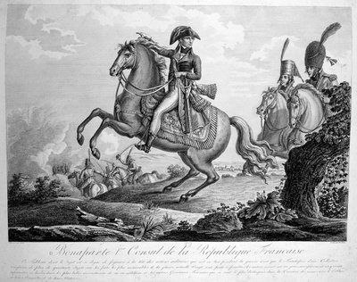 Bonaparte 1. konsul i den franske republikken, 1800-tallet av Unbekannt