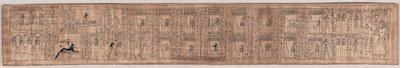 Book of the Dead of Hori, ca. 1069-945 f.Kr. av Unbekannt