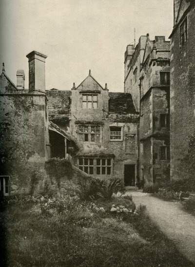 Borwick Hall, fra nordvest, 1928. av Unbekannt