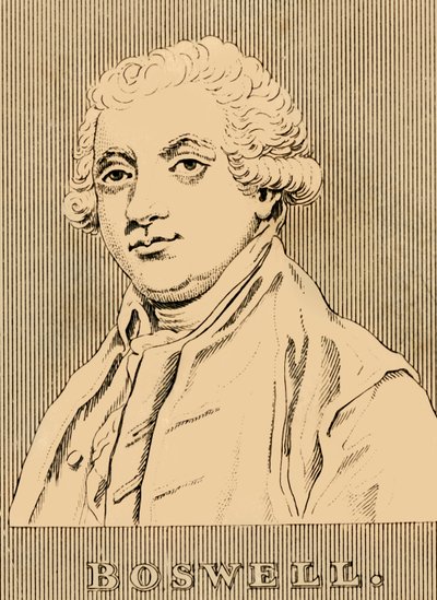 Boswell, 1740-1795, 1830. av Unbekannt