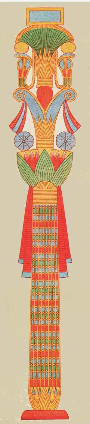 Buketthovedstad, Theben, Egypt, 1928. av Unbekannt