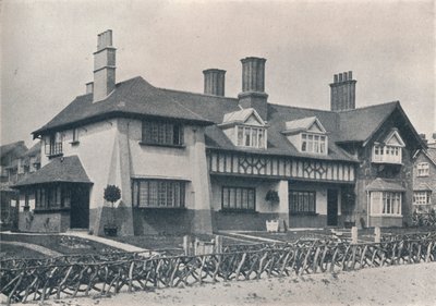 Bournville: hytter i Holly Grove av WA Harvey, c1900 1901-1902 av Unbekannt