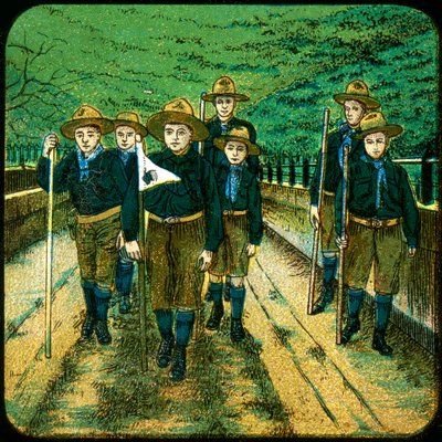 Speidergutt, 1900-tallet av Unbekannt