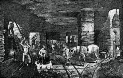 Bradley kullgruve, nær Bilston, 1886 av Unbekannt