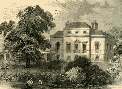 Brandenburgh House, i 1815, c1878. av Unbekannt