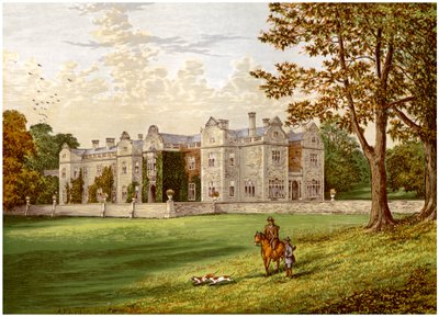 Brantingham Thorpe, Yorkshire, hjemmet til Sykes-familien, c1880 av Unbekannt