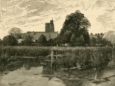 Bray kirke, 1898. av Unbekannt