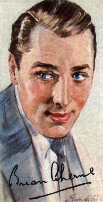 Brian Aherne, 1902-1986, engelsk filmskuespiller som fant suksess i Hollywood, 1900-tallet av Unbekannt