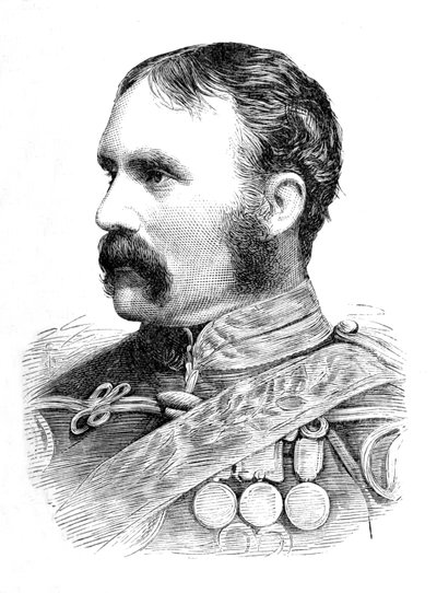 Brigadegeneral H. F. Brooke, c1880 av Unbekannt