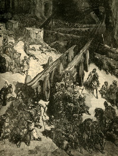 Bringing Cedar fra Libanon, 1890. av Unbekannt