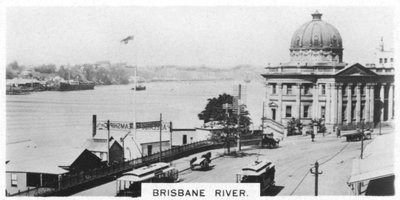Brisbane River, Queensland, Australia, 1928 av Unbekannt