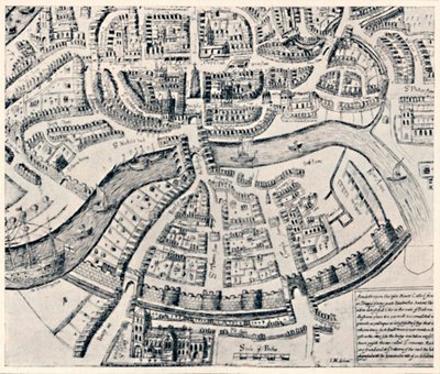 Bristol i 1670, 1670, 1903 av Unbekannt