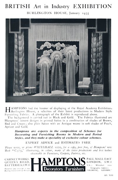 British Art in Industry-utstilling - Burlington House, januar 1935 av Unbekannt