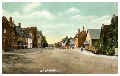 Broadway, Gloucestershire, tidlig på 1900-tallet av Unbekannt