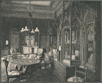 Buckingham Palace: The Prince Consorts Music-Room, 1886 av Unbekannt