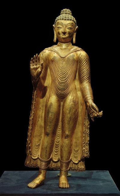 Buddha Sakyamuni / skulptur, 7. / 8. århundre Århundre av Unbekannt