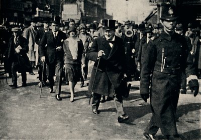 Budsjettdagen, 1928, 1945. av Unbekannt