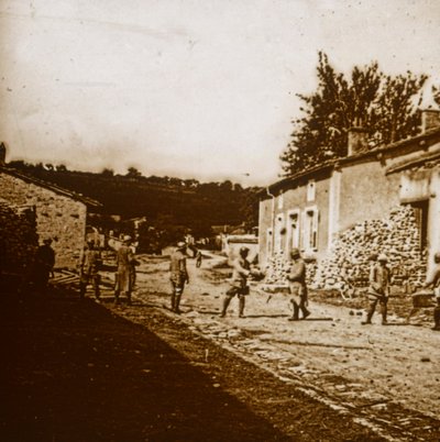 Byggeforsvar, c1914-c1918 av Unbekannt