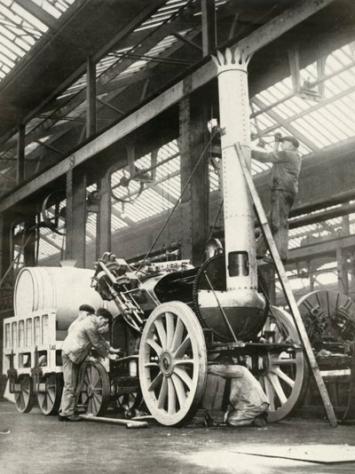 Bygge raketten - i 1935, 1935. av Unbekannt