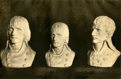 Byster av Napoleon, sent på 1700-tallet, 1921. av Unbekannt