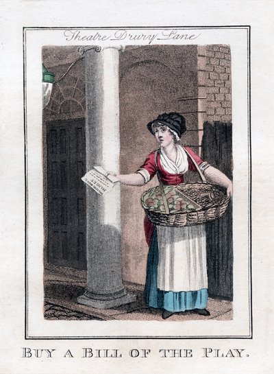Kjøp en Bill of the Play, Drury Lane Theatre, London, 1805 av Unbekannt