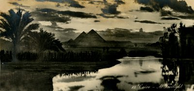 Kairo - At Twilight, c1918-c1939. av Unbekannt