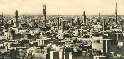 Kairo - Generelt syn, c1918-c1939. av Unbekannt