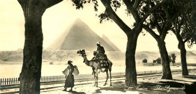 Kairo - Pyramidene, c1918-c1939. av Unbekannt