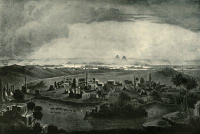 Kairo og pyramidene, tidlig på 1800-tallet, 1901. av Unbekannt