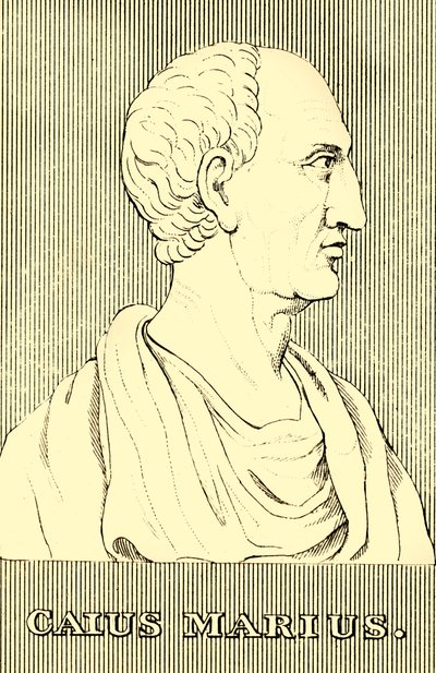 Caius Marius, 157 f.Kr. - 86 f.Kr., 1830. av Unbekannt
