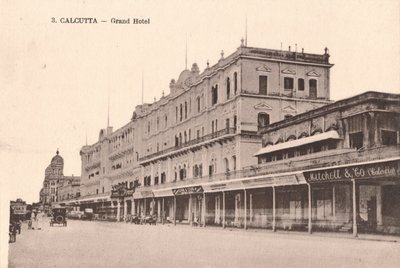 Calcutta - Grand Hotel, c1905 av Unbekannt