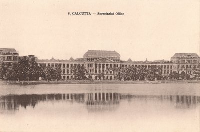 Calcutta - Sekretariatets kontor, c1900 av Unbekannt