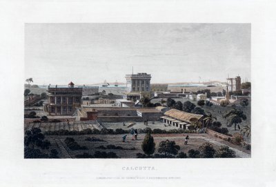 Calcutta, India, 1837 av Unbekannt