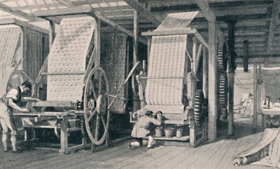 Calico Printing, 1835, 1904 av Unbekannt