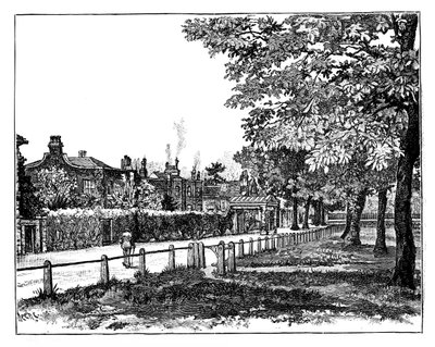 Cambridge Cottage, Kew, London, 1800-tallet av Unbekannt