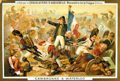 Cambronne i slaget ved Waterloo, 18. juni 1815, 1800-tallet av Unbekannt