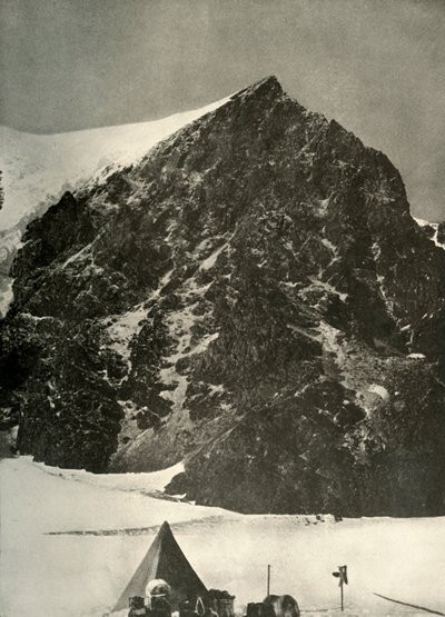 Leir 17. desember på Ferrarbreen under Sentinel Rock, 1908, 1909 av Unbekannt