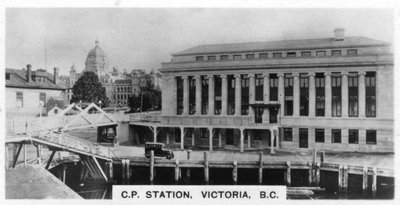 Canadian Pacific Station, Victoria, British Columbia, Canada, ca 1920-tallet av Unbekannt