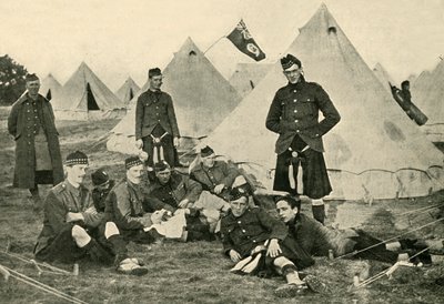 Kanadiske soldater, første verdenskrig, 1914, c1920. av Unbekannt