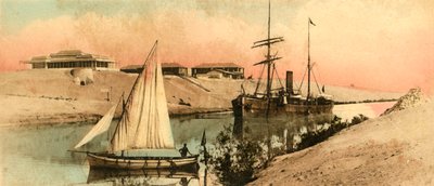 Canal of Suez - Shipyard VI, c1918-c1939. av Unbekannt