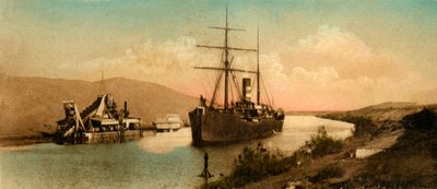 Suez-kanalen - Tussun-kurve, c1918-c1939. av Unbekannt