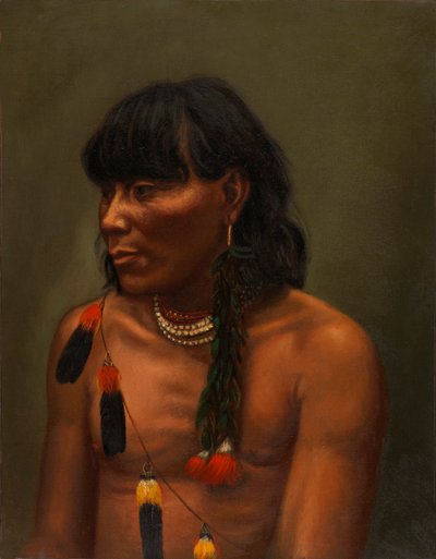 Canelo Indian, ca. 1890-1892. av Unbekannt