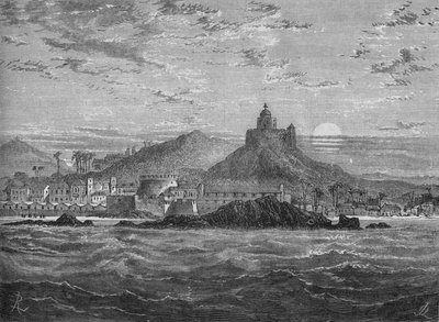 Cape Coast Castle, c1880 av Unbekannt