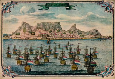 Cape Town, c1680 av Unbekannt